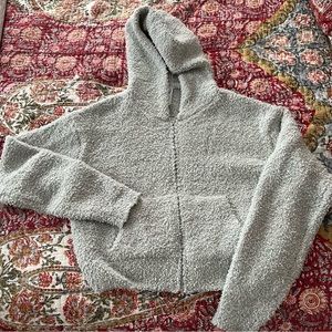 SKIMS Cozy Knit Zip Up Hoodie